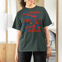 Protest Immigrant T Shirt For Women Fight Ignorance Not Immigrants