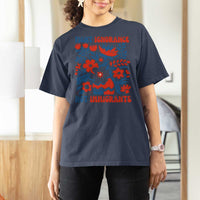 Protest Immigrant T Shirt For Women Fight Ignorance Not Immigrants