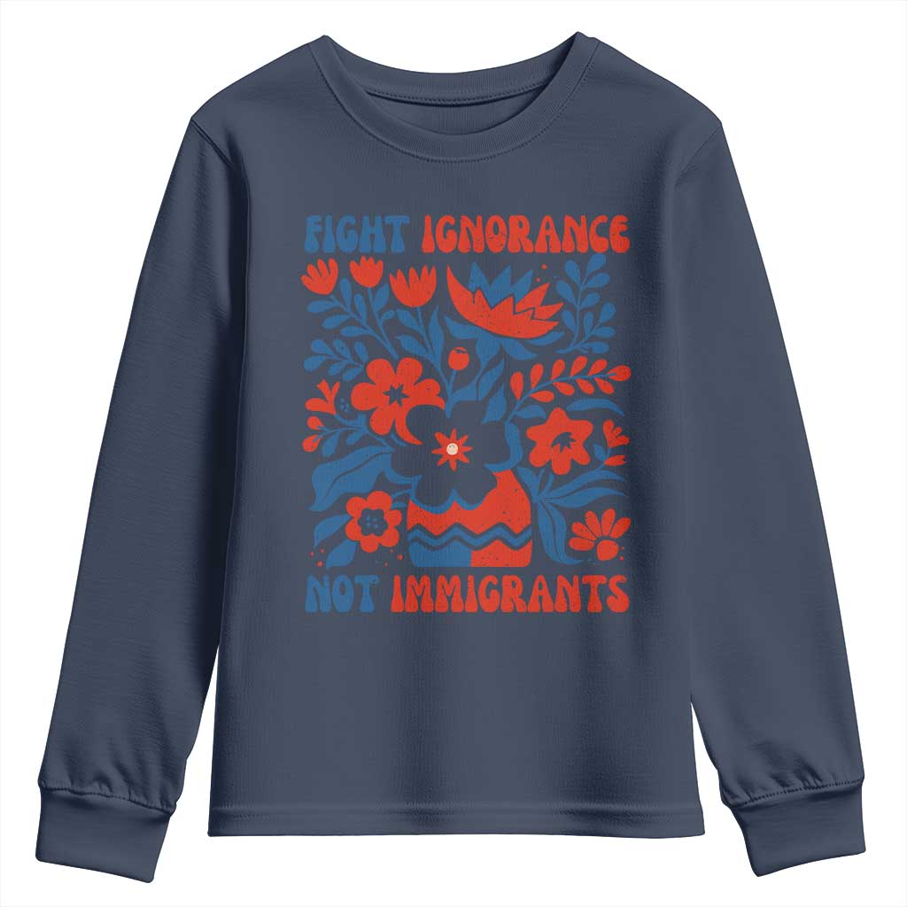 Protest Immigrant Youth Sweatshirt Fight Ignorance Not Immigrants
