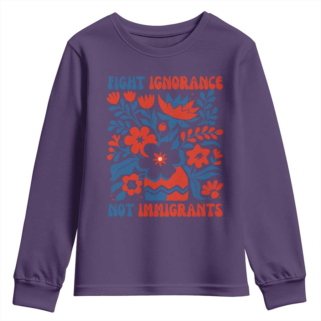 Protest Immigrant Youth Sweatshirt Fight Ignorance Not Immigrants