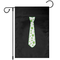 Shamrocks Tie Garden Flag Kids St Patricks Day Costume Party Humor