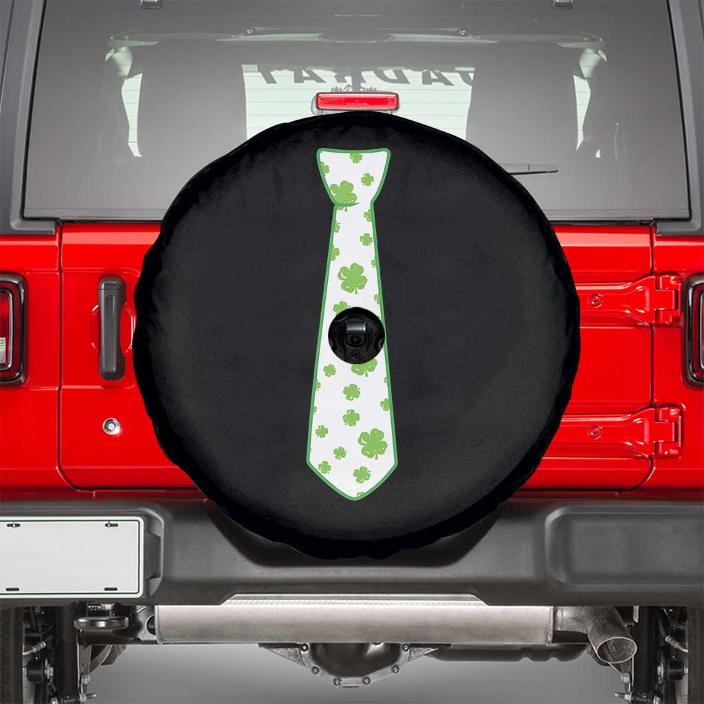 Shamrocks Tie Spare Tire Cover Kids St Patricks Day Costume Party Humor