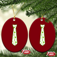 Shamrocks Tie Ceramic Ornament Kids St Patricks Day Costume Party Humor