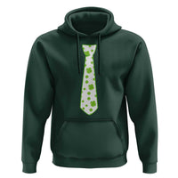 Shamrocks Tie Hoodie Kids St Patricks Day Costume Party Humor
