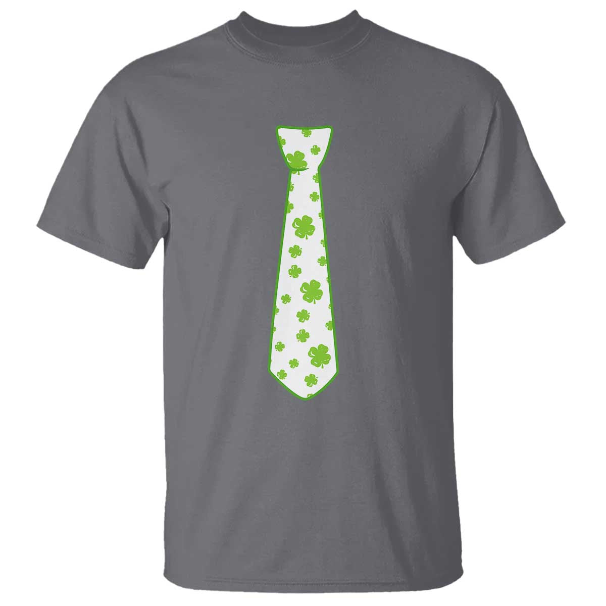 Shamrocks Tie T Shirt Kids St Patricks Day Costume Party Humor