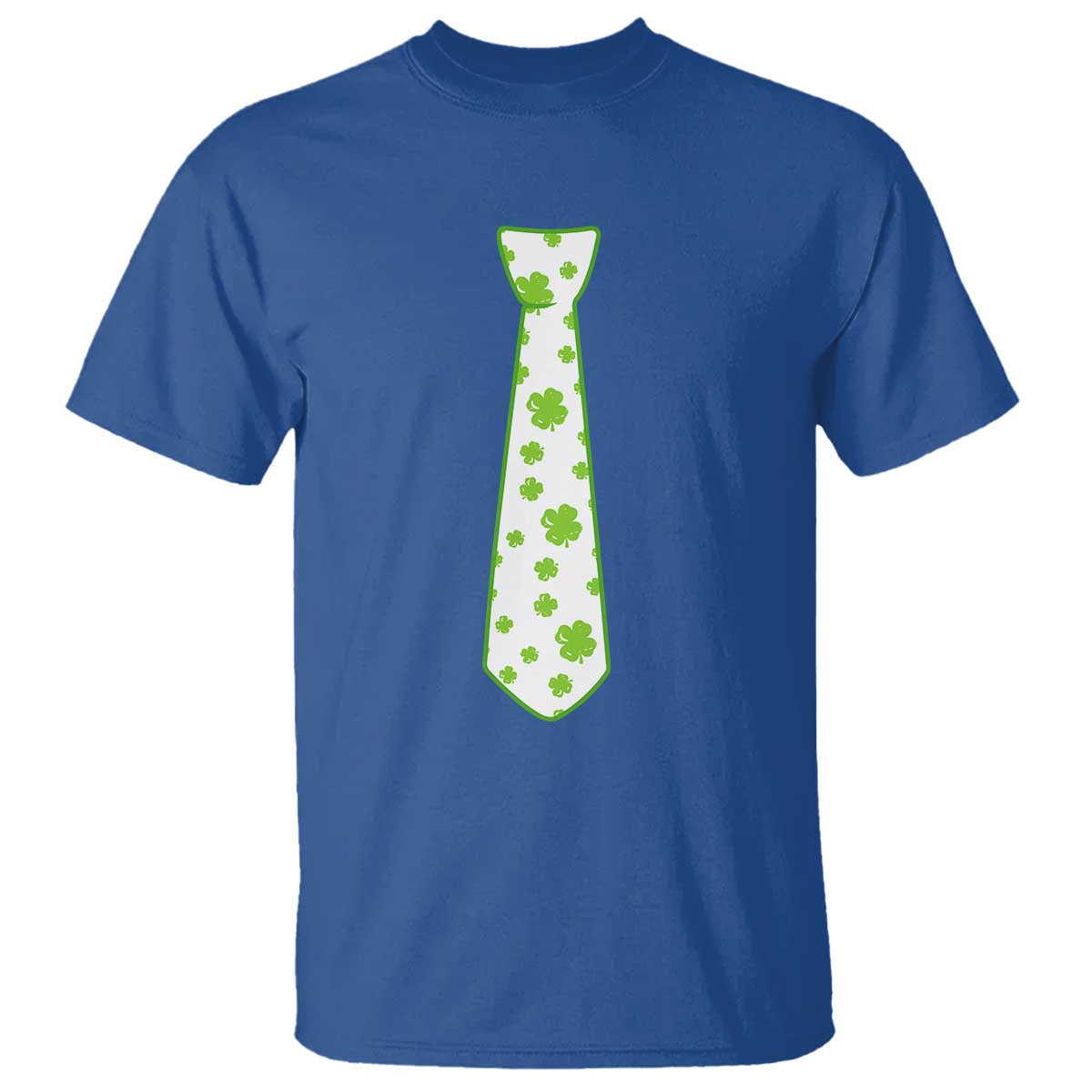 Shamrocks Tie T Shirt Kids St Patricks Day Costume Party Humor