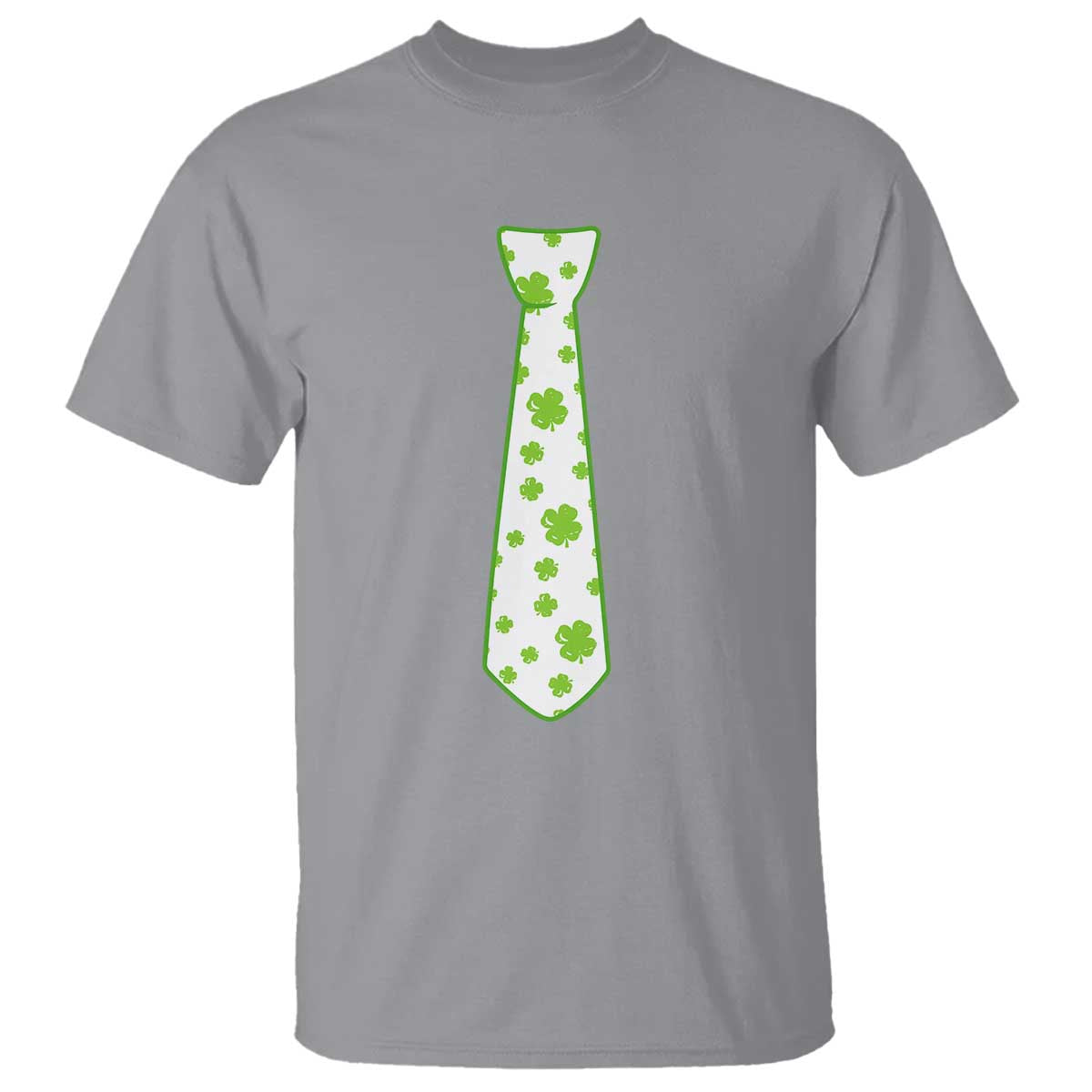 Shamrocks Tie T Shirt Kids St Patricks Day Costume Party Humor