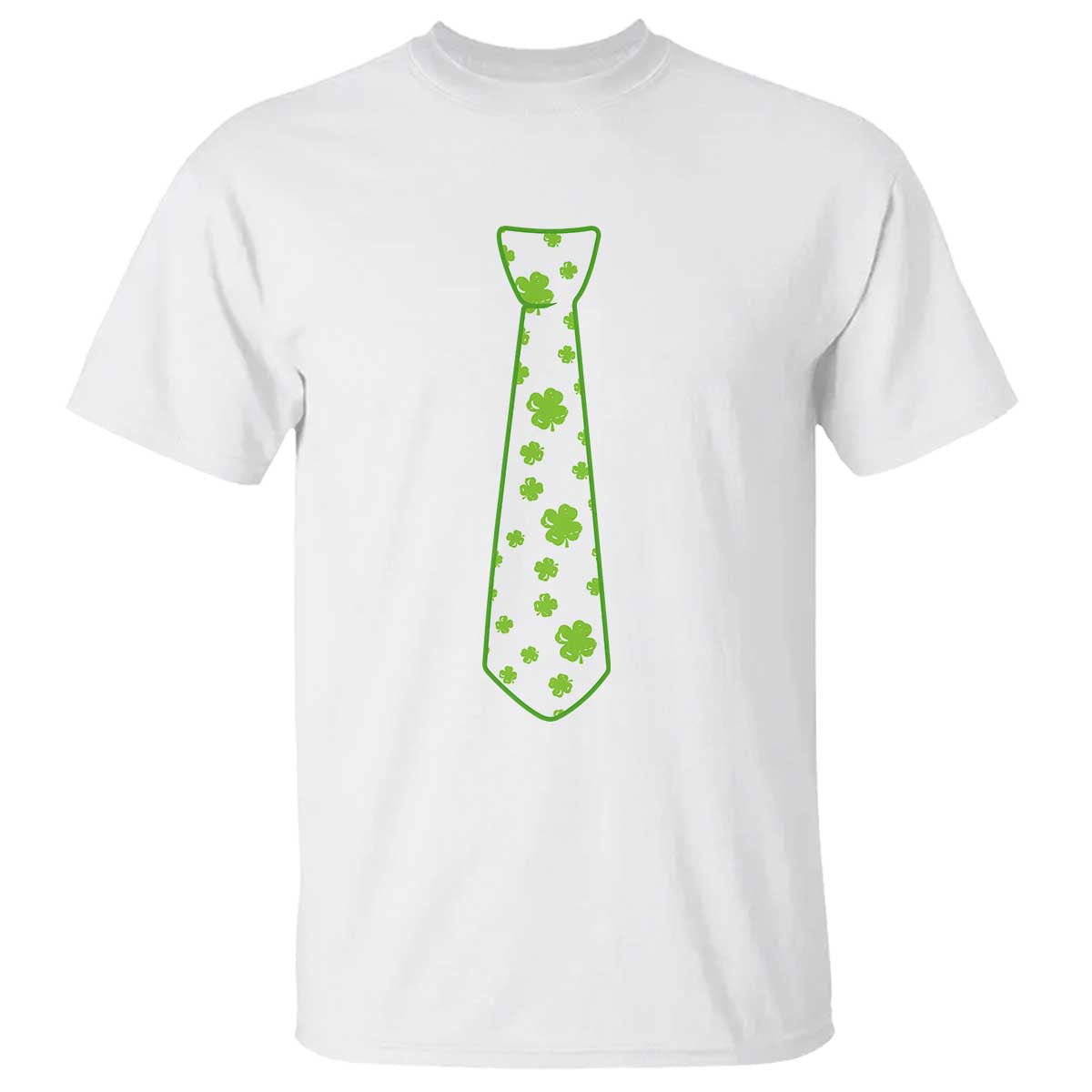 Shamrocks Tie T Shirt Kids St Patricks Day Costume Party Humor