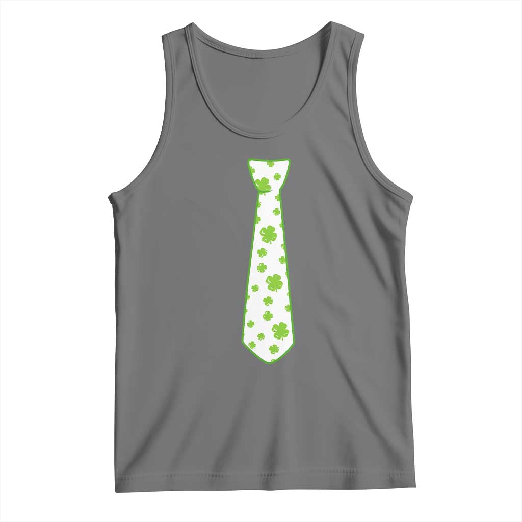 Shamrocks Tie Tank Top Kids St Patricks Day Costume Party Humor