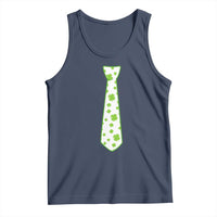 Shamrocks Tie Tank Top Kids St Patricks Day Costume Party Humor