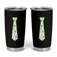 Shamrocks Tie Tumbler Cup Kids St Patricks Day Costume Party Humor