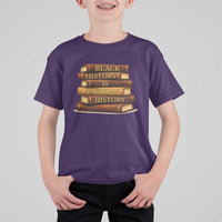 Black History Month T Shirt For Kid Book Lover Teacher Black History Is American History