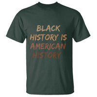 Black History Is American History T Shirt Melanin African American Pride Gifts
