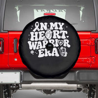 CHD Heart Disease Awareness Spare Tire Cover In My Heart Warrior Era