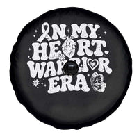 CHD Heart Disease Awareness Spare Tire Cover In My Heart Warrior Era