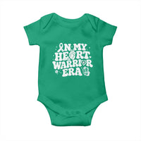 CHD Heart Disease Awareness Baby Onesie In My Heart Warrior Era