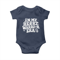 CHD Heart Disease Awareness Baby Onesie In My Heart Warrior Era