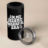 CHD Heart Disease Awareness 4 in 1 Can Cooler Tumbler In My Heart Warrior Era