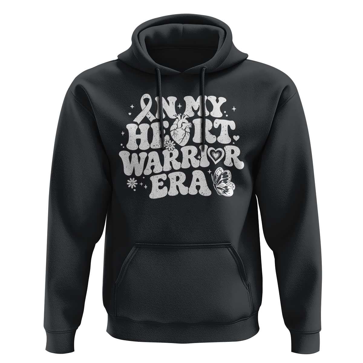 CHD Heart Disease Awareness Hoodie In My Heart Warrior Era
