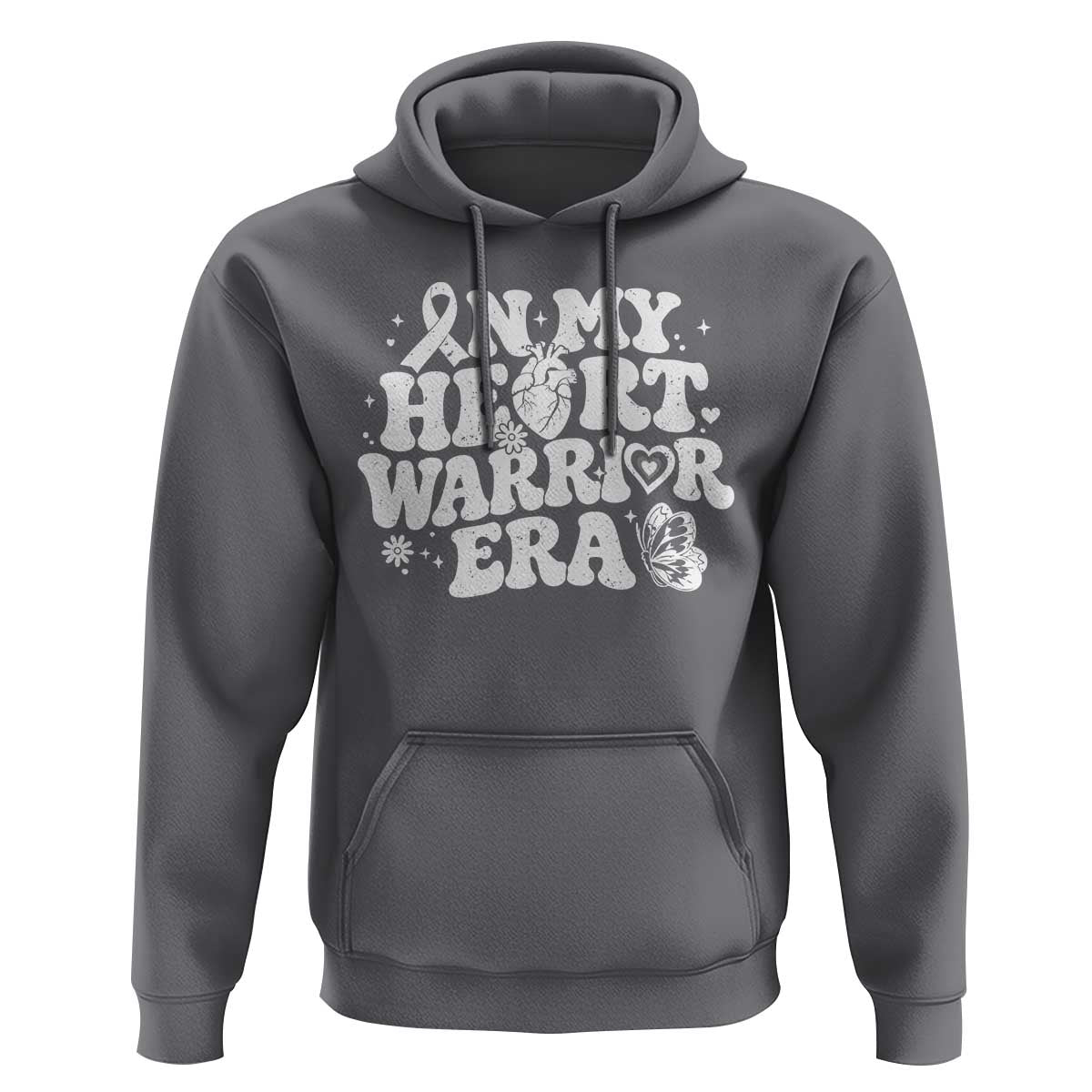 CHD Heart Disease Awareness Hoodie In My Heart Warrior Era