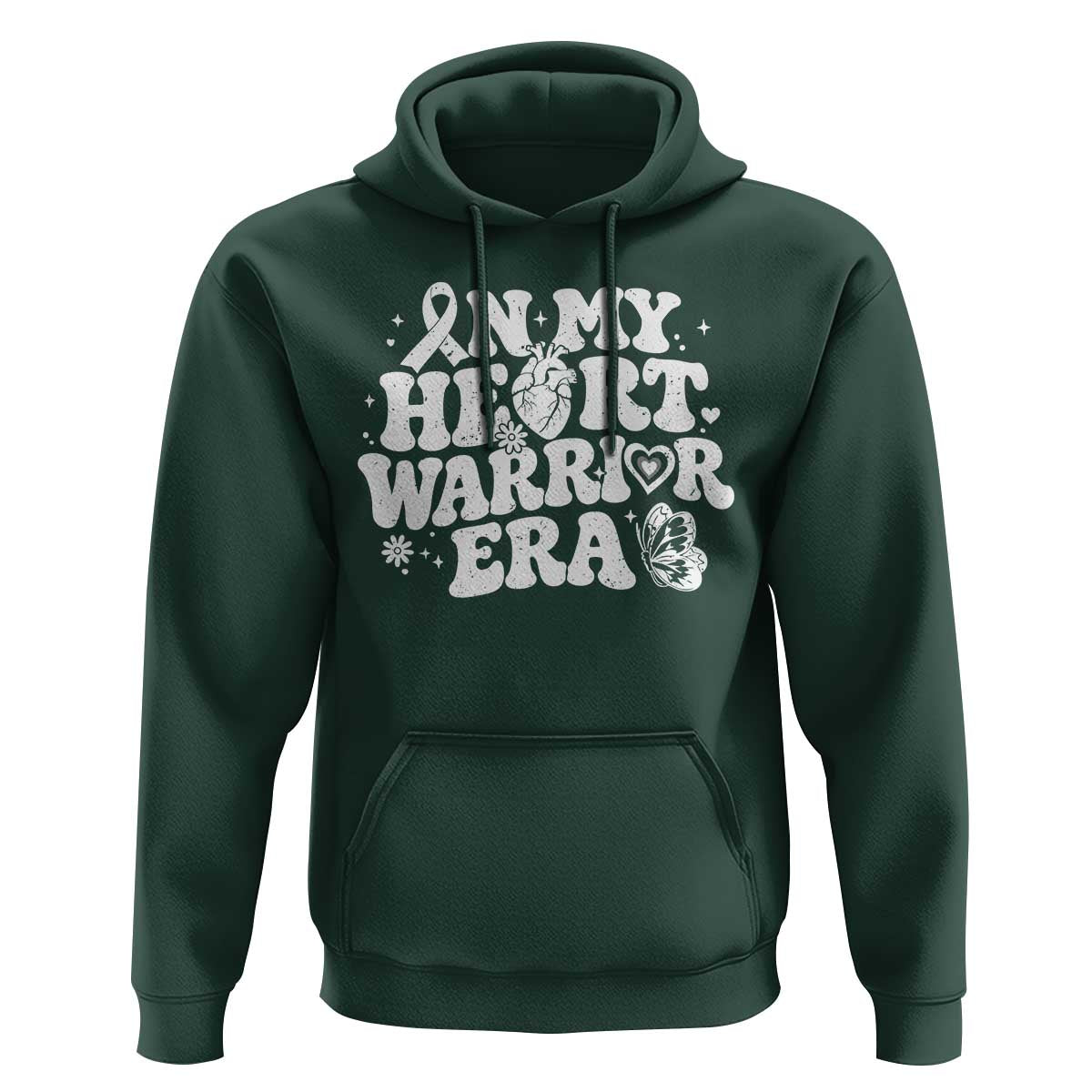 CHD Heart Disease Awareness Hoodie In My Heart Warrior Era