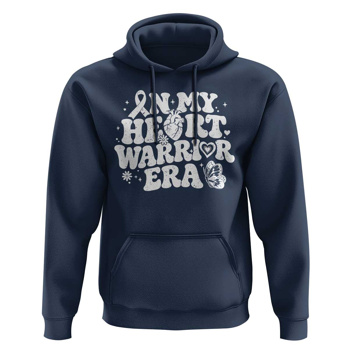 CHD Heart Disease Awareness Hoodie In My Heart Warrior Era