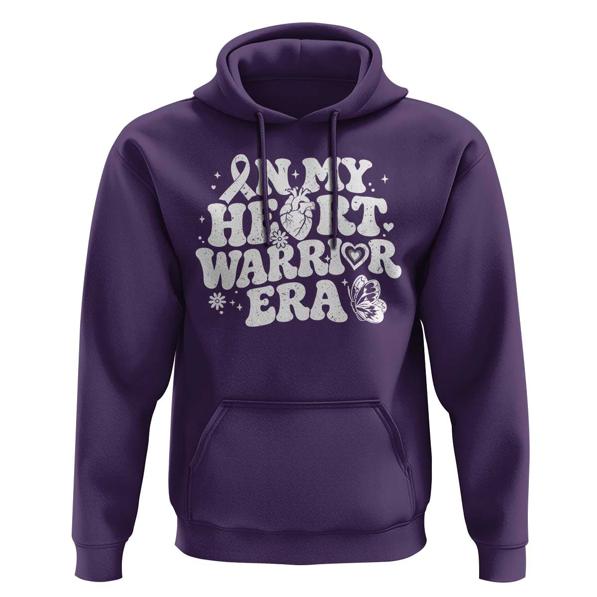 CHD Heart Disease Awareness Hoodie In My Heart Warrior Era