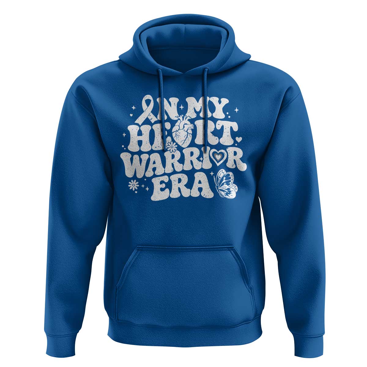 CHD Heart Disease Awareness Hoodie In My Heart Warrior Era