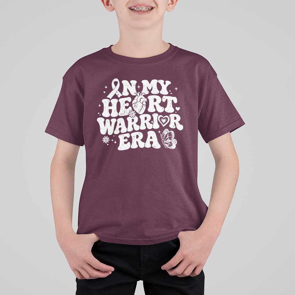 CHD Heart Disease Awareness T Shirt For Kid In My Heart Warrior Era