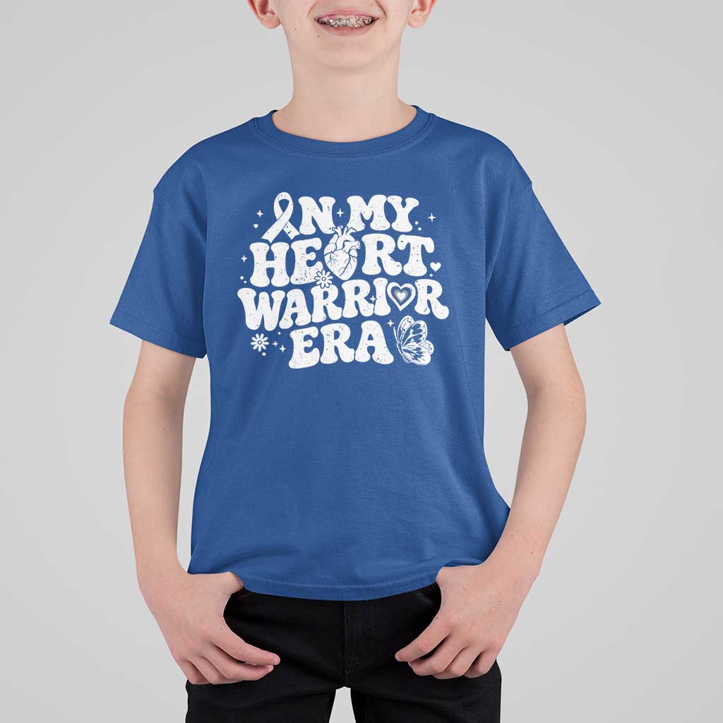 CHD Heart Disease Awareness T Shirt For Kid In My Heart Warrior Era