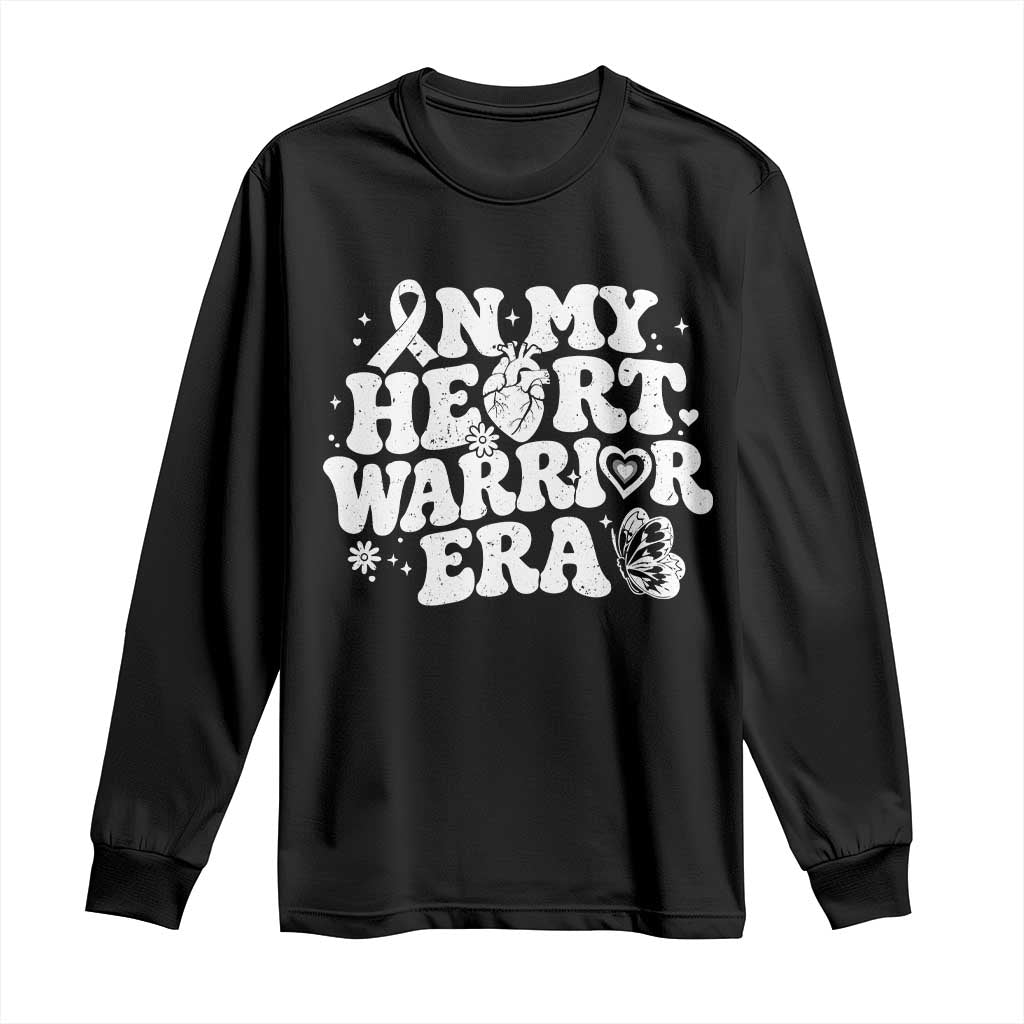 CHD Heart Disease Awareness Long Sleeve Shirt In My Heart Warrior Era