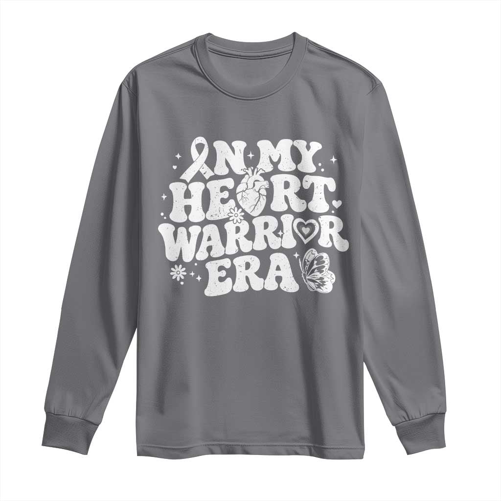 CHD Heart Disease Awareness Long Sleeve Shirt In My Heart Warrior Era
