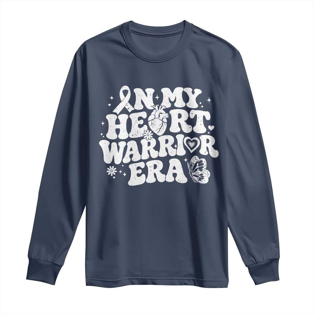 CHD Heart Disease Awareness Long Sleeve Shirt In My Heart Warrior Era