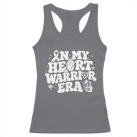 CHD Heart Disease Awareness Racerback Tank Top In My Heart Warrior Era
