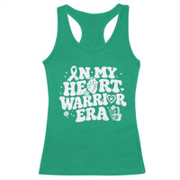 CHD Heart Disease Awareness Racerback Tank Top In My Heart Warrior Era