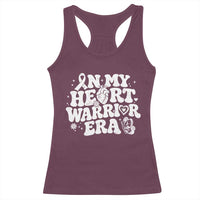 CHD Heart Disease Awareness Racerback Tank Top In My Heart Warrior Era