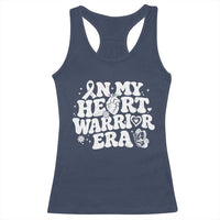 CHD Heart Disease Awareness Racerback Tank Top In My Heart Warrior Era