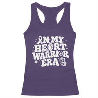 CHD Heart Disease Awareness Racerback Tank Top In My Heart Warrior Era
