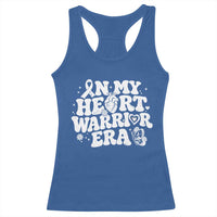 CHD Heart Disease Awareness Racerback Tank Top In My Heart Warrior Era