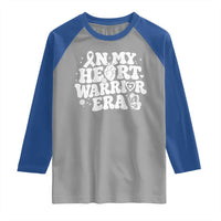 CHD Heart Disease Awareness Raglan Shirt In My Heart Warrior Era