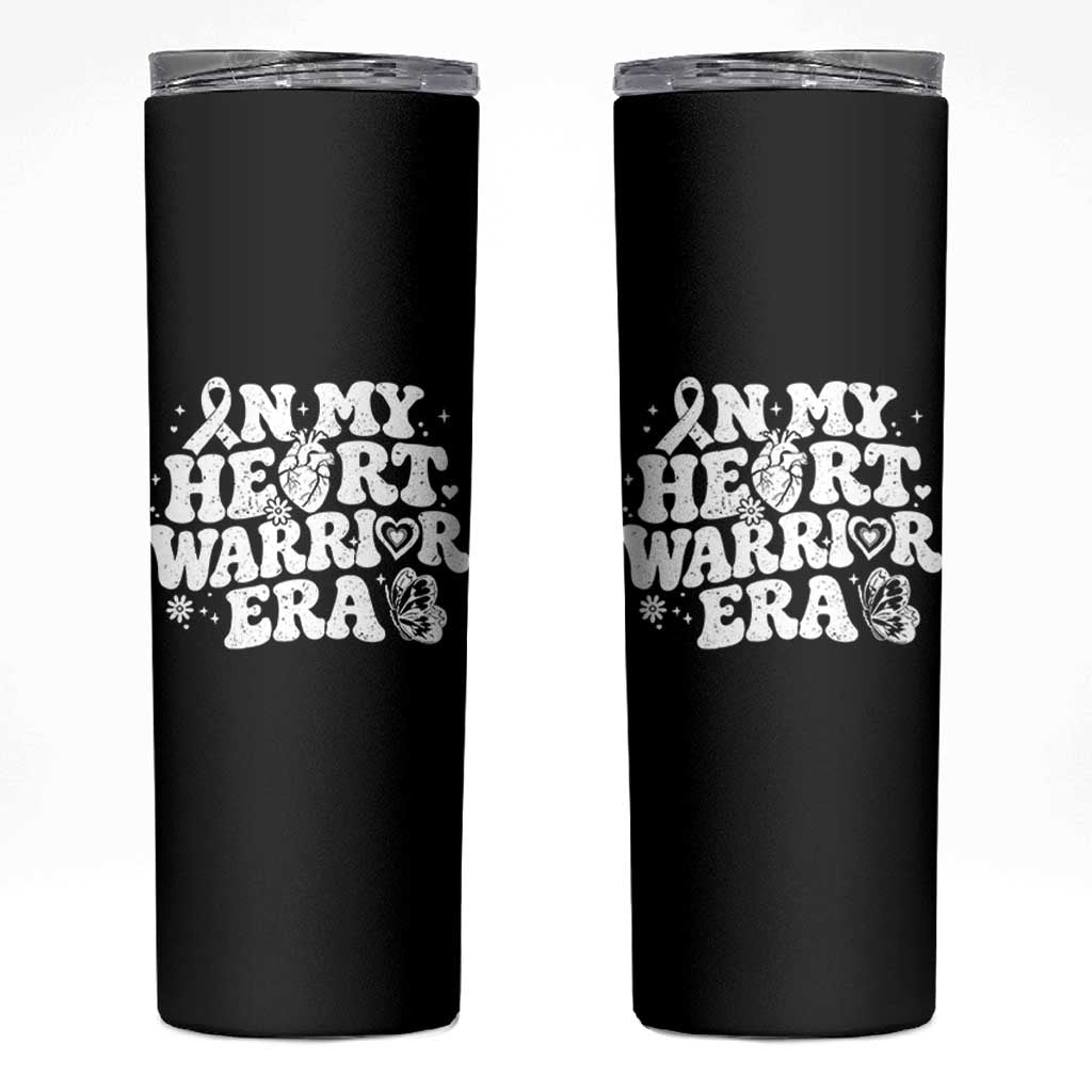 CHD Heart Disease Awareness Skinny Tumbler In My Heart Warrior Era