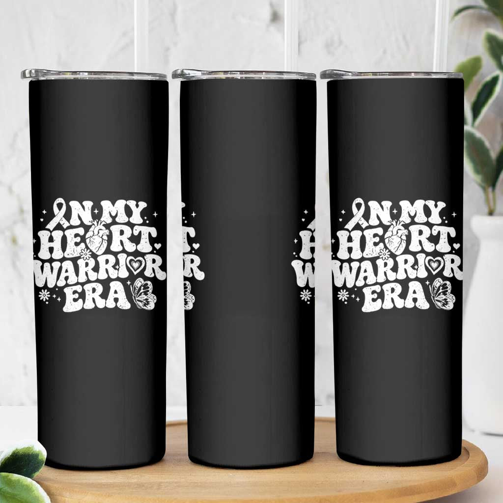 CHD Heart Disease Awareness Skinny Tumbler In My Heart Warrior Era