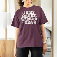 CHD Heart Disease Awareness T Shirt For Women In My Heart Warrior Era
