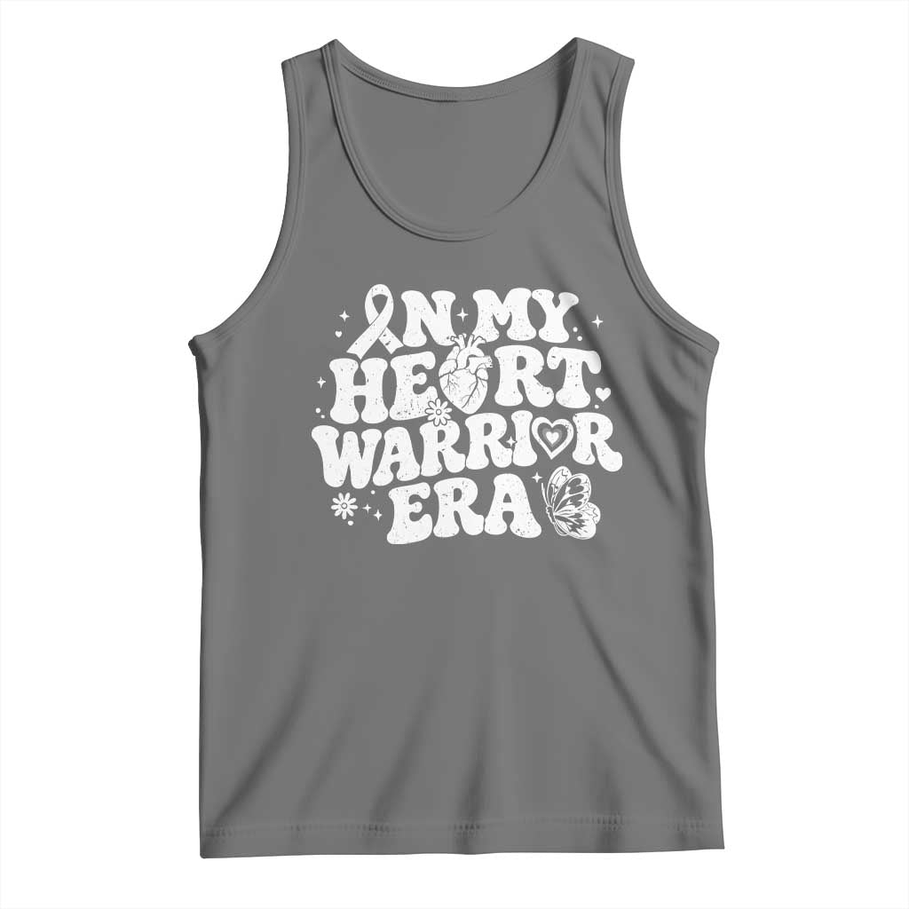 CHD Heart Disease Awareness Tank Top In My Heart Warrior Era