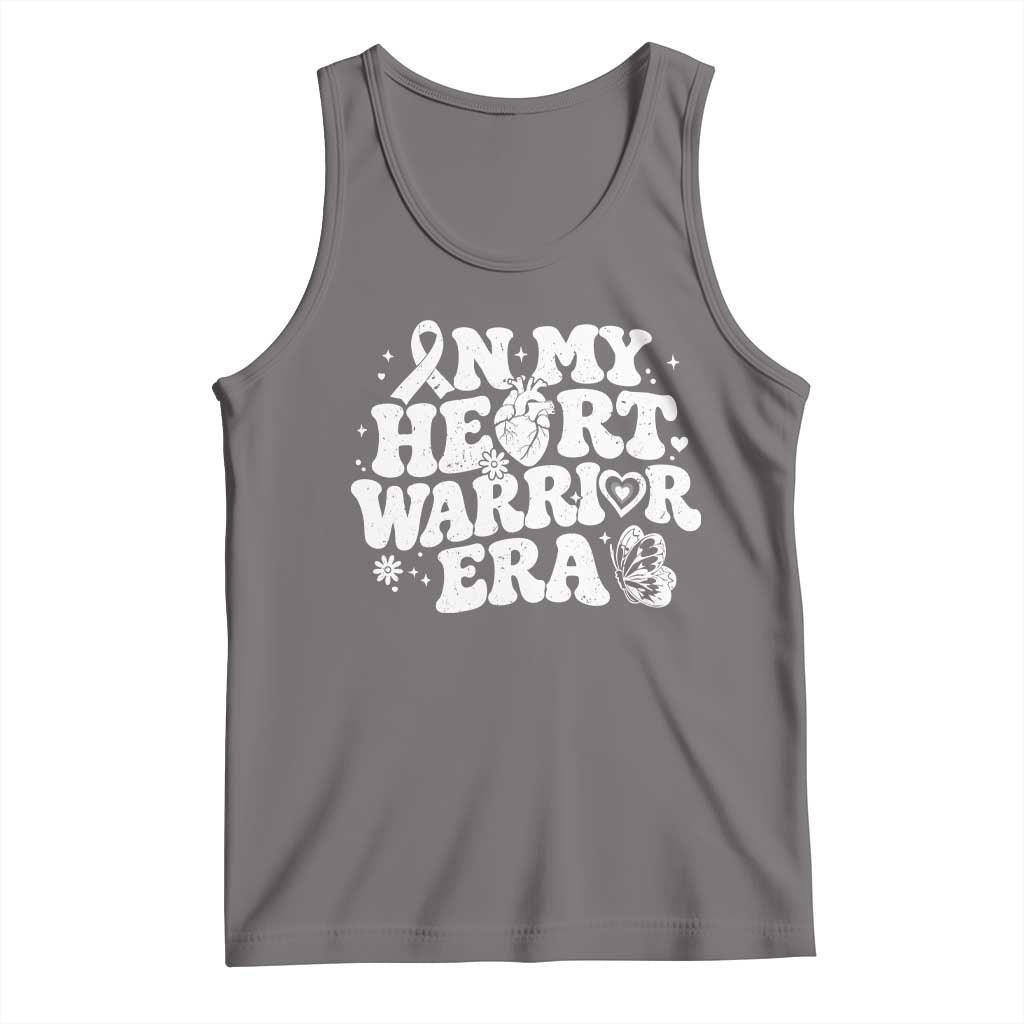 CHD Heart Disease Awareness Tank Top In My Heart Warrior Era