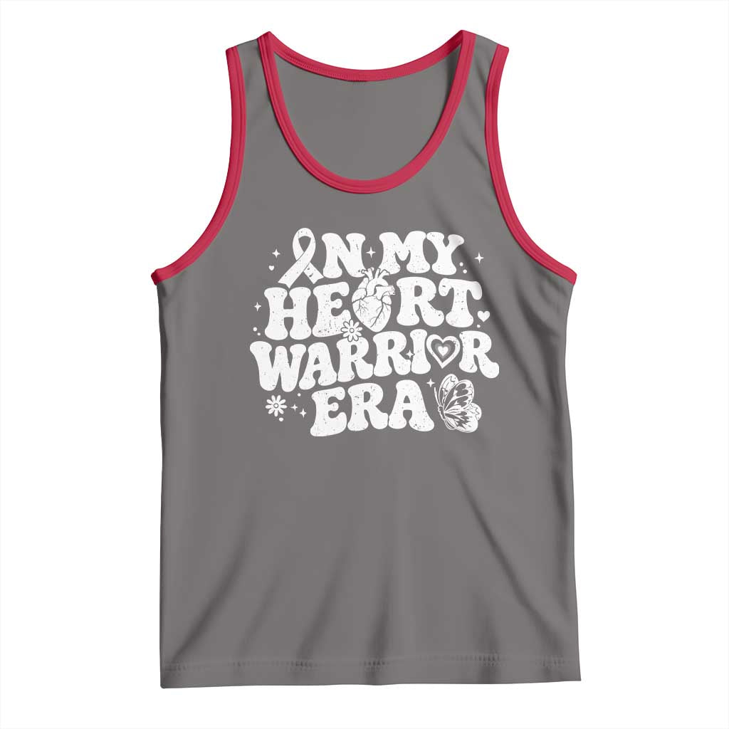 CHD Heart Disease Awareness Tank Top In My Heart Warrior Era