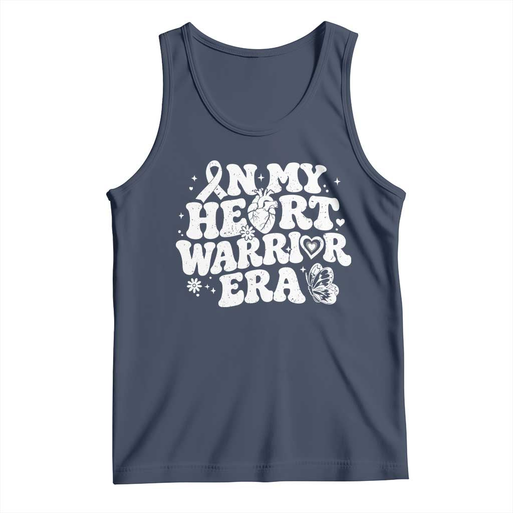CHD Heart Disease Awareness Tank Top In My Heart Warrior Era