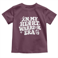 CHD Heart Disease Awareness Toddler T Shirt In My Heart Warrior Era