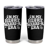CHD Heart Disease Awareness Tumbler Cup In My Heart Warrior Era