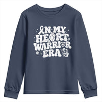 CHD Heart Disease Awareness Youth Sweatshirt In My Heart Warrior Era
